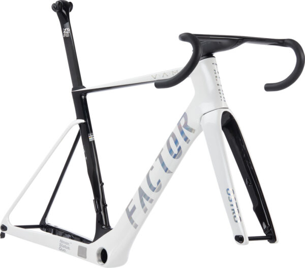 Factor OSTRO V.A.M. Disc Pearl White-Chrome Carbon Telaio - immagine 2